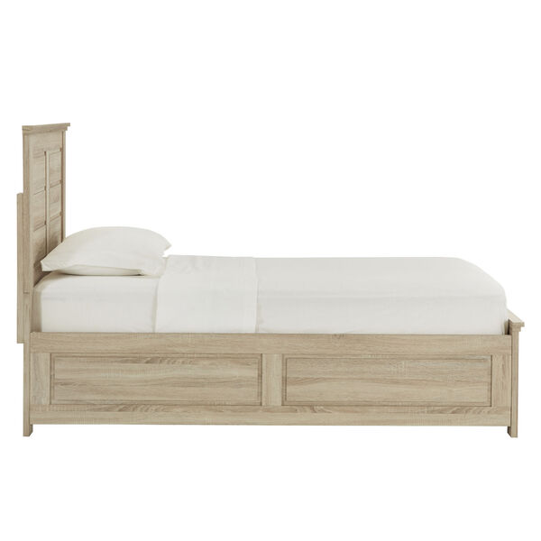 Neal Wood Panel Twin Platform Bed with Storage, image 4
